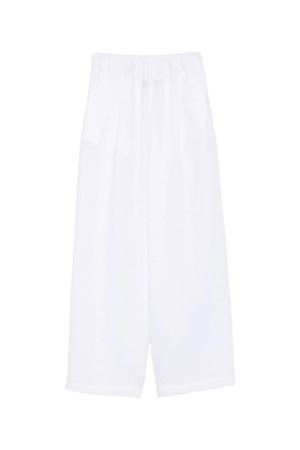 White linen trousers SEMI COUTURE | S6SN38A030